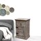 Homeroots 30" Gray One Drawer Nightstand 488754 - alternate 2