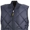 Game Workwear Men's Quilted Vest, Nylon Taffeta, Full Front Zipper, Navy, S 1222-V - alternate 3