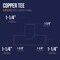 Everflow Copper Tee Fitting with Solder Cups 1-1/4'' CCTE0125 - alternate 2
