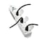 Tripp Lite Outlet Strip, Hospital Grade, Dual Ground, 6 5-15R-HG, 5-15P-HG, 15 ft., White PS-615-HGDG - alternate 2