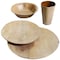 Gibson Elite Woodlands 16 Piece Melamine Wood Grain Decal Dinnerware Set 99899.16R - alternate 3