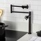 Kingston Brass Deck Mount Pot Filler Faucet with Knurled Handle, Oil Rubbed Bronze KS4705RKX - alternate 2