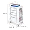 Omnimed Phlebotomy Cart, Aluminum & Plastic, 42 in H, 23.5 in W 351010 - alternate 2