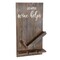 Homeroots 4" Brown Wood Entertainment Organizer 661172 - alternate 1