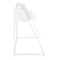 Homeroots 47" White Wood and Metal Sled Computer Desk 489849 - alternate 2