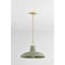 Hudson Valley Lighting Pottersville 18 in. Pendant Aged Brass/Ceramic Moss Crackle 1918-AGB/CMC - alternate 2