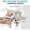 Simple Deluxe Cordless Vacuum Cleaner, Stick Vac with LED, 45 Mins Powerful Suction Electric Rechargeable, Handhe 3A88HKVACUSTICK24KPAWHT - alternate 2
