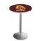 Holland Bar Stool Co 36" Stainless Steel Arizona State Pub Table, Sparky Logo, 36" dia. Top L214S3636ArizSt-S - alternate 1