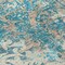 Homeroots 3' X 5' Teal Blue Ivory And Light Brown Damask Washable Indoor Outdoor Area Rug 596393 - alternate 4