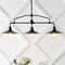 Jonathan Y Cade 38.5 in. 3-Light Industrial Farmhouse Iron Linear LED Pendant, Oil Rubbed Bronze/Clear JYL7593A - alternate 3