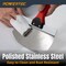 Powertec 6-1/2in Stainless Steel Bucket Scoop, Drywall Tapping Repair Tool, 1 PK  (72179) 72179 - alternate 2