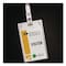 Avery Heavy-Duty Badge Holders, Vertical, 2.25 x 3.5 Holder, Clear, 50PK 2920 - alternate 3