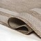 Jonathan Y Dover Classic 3-Stripe Border Beige/Cream 5 ft. x 8 ft. Indoor/Outdoor Area Rug TSN209A-5 - alternate 4
