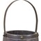 Homeroots Set of Two Brown Wood And Steel Bucket Pot Planters, 2PK 632596 - alternate 3
