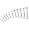 Performance Tool 11 pc. SAE Combination Wrench, CrV, Polished Finish, Storage Rack W1061 - alternate 1