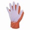 Gloveworks By Ammex Ultra Industrial Flock-Lined Nitrile Disposable Gloves, Medium, 8 mil Thick, 9.06" L, Orange, 500PK GWUOFN44050 - alternate 2