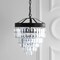 Jonathan Y Wyatt 12" 2-Light Crystal LED Chandelier, Bronze/ Clear JYL9006B - alternate 4
