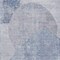 Homeroots 9' X 12' Sky Blue And Denim Blue Abstract Washable Indoor Outdoor Area Rug 615714 - alternate 2