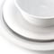 Martha Stewart 32 Piece Stoneware Dinnerware and Flatware Combo Set in Linen 96962.32 - alternate 2