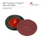 3M Cubitron 3M II Roloc Fibre Disc, 36+, TR+, Red, 2 in, Die R200P, 1000PK 982C - alternate 2