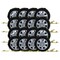 Mytee Products 2inx9ft Tire Car Hauler Ratchet Straps w/ Swivel J Hooks & Rubber Blocks, 16PK RST-209SHRBx16 - alternate 3