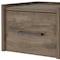 Homeroots 10" Brown Wood One Drawer Floating Nightstand 546179 - alternate 3