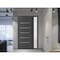 Vdomdoors Front Exterior Prehung Metal-Plastic Door, Manux 8415 Antracite Grey, Side Sidelite Transom, Office MANUX8415EXD-ANT-W30+12xH80-RH - alternate 1