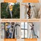 Wrightmaster 17 ft. Aluminum Multi-Position Ladder w/ Wheels and Stabilizer Bar, 330 lbs. Load Capacity, Orange ZOR-17FT-OR - alternate 2