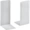 Acrimet Steel Metal Jumbo Bookends for Shelves, Heavy Duty, for Large books, White, 2PK 294.9 - alternate 1