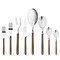 Mepra Fantasia Flatware Set - 43 Pieces - Tobacco 10M622043 - alternate 1