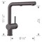 Blanco Linus Pull-Out 1.5 GPM, Cinder 526369 - alternate 3