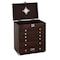 Gerstner 6-Drawer Dark Oak Collector’s Chest GI-T16-D - alternate 3