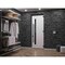 Vdomdoors Front Exterior Prehung Steel Door Ronex0144 Grey 96 Transom Window Sidelite Entry Metal Modern RONEX0144EXD-GRE-W36xH96+16-LH-I - alternate 2
