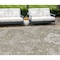 Homeroots 9' X 12' Taupe Beige And Ivory Medallion Washable Indoor Outdoor Area Rug 589054 - alternate 1