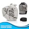 Pyle Heavy Duty Jetski Storage Cover - 118 in to 126 in Marine Grade, Waterproof, Air Vents, Elastic Cord PCVJS12 - alternate 2