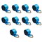 Mytee Products Winch Straps 4inx30ft Blue Tie Down w/Delta Ring WLL# 5400 lbs, 10PK WS430D-Bx10 - alternate 1