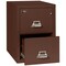 Fireking 2 Drawer, 2 Hr Fire & Impact Rated, Vertical, 31" depth Letter Brown 2-1929-2BR - alternate 2