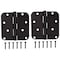 Prosource Door Hinge, Steel, Oil-Rubbed Bronze, Loose Pin, 180 deg Range of Motion, Screw Mounting BH-402ORB-PS - alternate 1