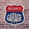 Signmission Brian's Garage, 6 inch X 6 inch, Plastic Sign, 2PK SHI-P-2PACK-6-383-BRIAN - alternate 2