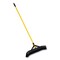 Rubbermaid Commercial Maximizer Push-to-Center Broom, 24", Polypropylene Bristles, Yellow/Black 2186280 - alternate 2