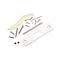 Trans Atlantic Co. LSV Series Saturn Style Standard-Duty Commercial Cylindrical Lever, Grade 2 Exit in Brushed Chrome DL-LSV20-US26D - alternate 3