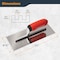 Powertec Stainless Steel Trowel with 3/16in x 3/16in Square Notch, Soft Grip Handle 72206 - alternate 3