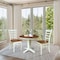Whitewood Industries Rectangular Extension Dining Table W/ 2 Chairs, 36 in W, 30.1 in L, 48 in H, Parawood, 3 K79-36RXT-23B-C617-2 - alternate 2