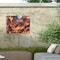 Trademark Fine Art Outdoor Canvas Art Michael David Ward 'Fire and Brimstone' Wall Art for Patios, or Gardens GRL01153-OC2432WR - alternate 3