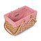 Picnic Time Family Of Brands Farmhouse Basket - Red and White Gingham Basket Empty, Red & White Gingham 122-00-300-000-0 - alternate 2