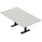Skutchi Designs 7ft Rectangular Conference Table With Power | Harmony Series | 6 Person Meeting Room Table HAR-REC-48x84-T.BK-U779-NA - alternate 1