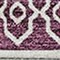 Homeroots 3' X 5' Eggplant And Ivory Southwestern Washable Indoor Outdoor Area Rug 593666 - alternate 3