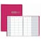 House Of Doolittle Non-Dated Weekly Teachers Planner, 45 Weeks, 8.5 in x 11 in, Dark Pink Cover 509-05 - alternate 1