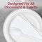 Smarty Had A Party MW Cutlery Kit - Spork, Napkin and Milk Straw, 3000PK 814-CASE - alternate 3
