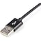 Startech.Com 1M BLACK 8-PIN LIGHTNING TO USB CABLE USBLT1MB - alternate 1